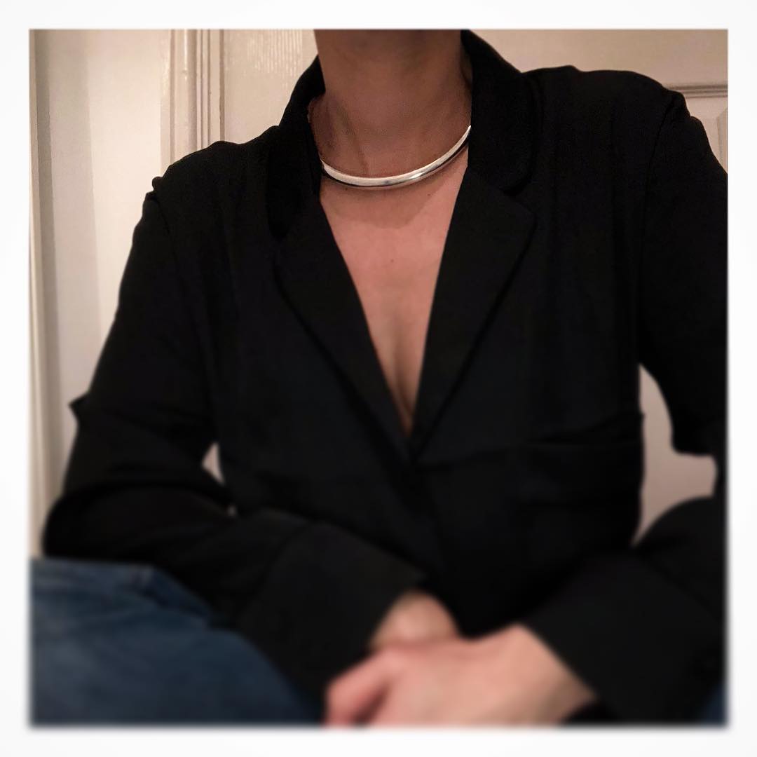 Merpati Silver Necklace Worn by @thesilverkat Merpati Silver Necklace Worn by @thesilverkat